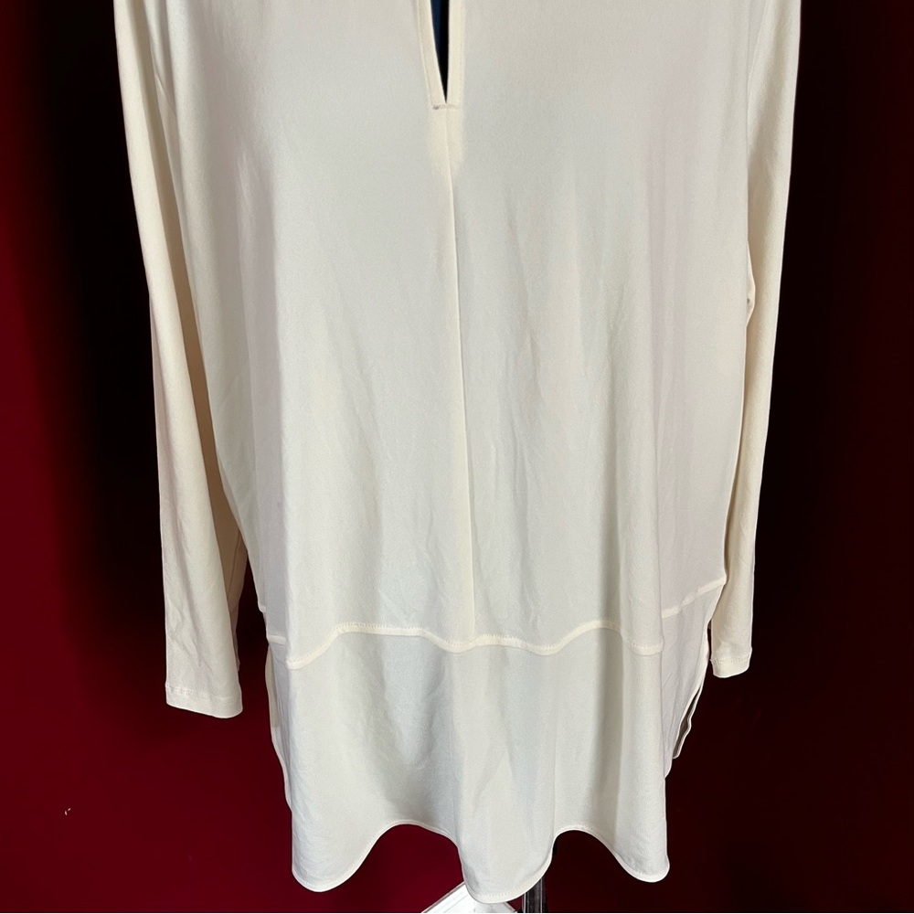 **SOLD** NWT  LAUREN Ralph Lauren Keyhole JerseyTunic Top - Picture 6 of 11